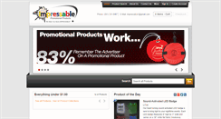 Desktop Screenshot of impressableproducts.com